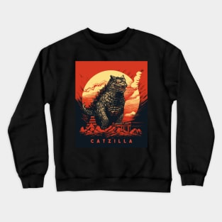 Catzilla Crewneck Sweatshirt